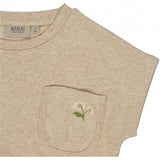 Wheat T-skjorte Jersey Tops and T-Shirts 5413 oat melange