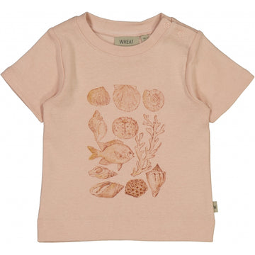 Wheat Main T-skjorte Jersey Tops and T-Shirts 2025 rose sand