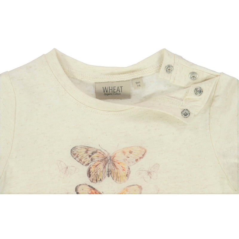 Wheat T-skjorte Jersey Tops and T-Shirts 3235 moonlight melange