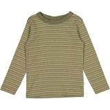 Wheat 
T-skjorte LS Lai Jersey Tops and T-Shirts 2185 heather green stripe