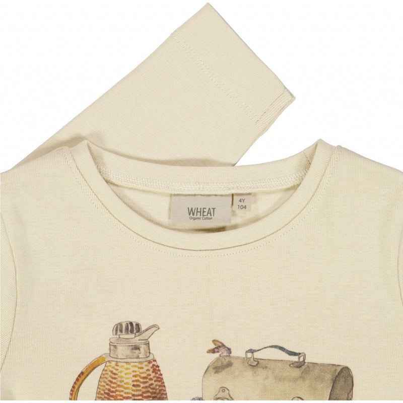Wheat 
T-skjorte Piknik Jersey Tops and T-Shirts 3186 clam