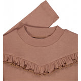 Wheat T-skjorte Rib Ruffle Jersey Tops and T-Shirts 2102 vintage rose