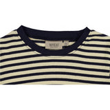 Wheat T-skjorte Wagner SS Jersey Tops and T-Shirts 0327 deep wave stripe