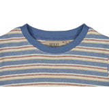 Wheat T-skjorte Wagner SS Jersey Tops and T-Shirts 9087 bluefin multi stripe