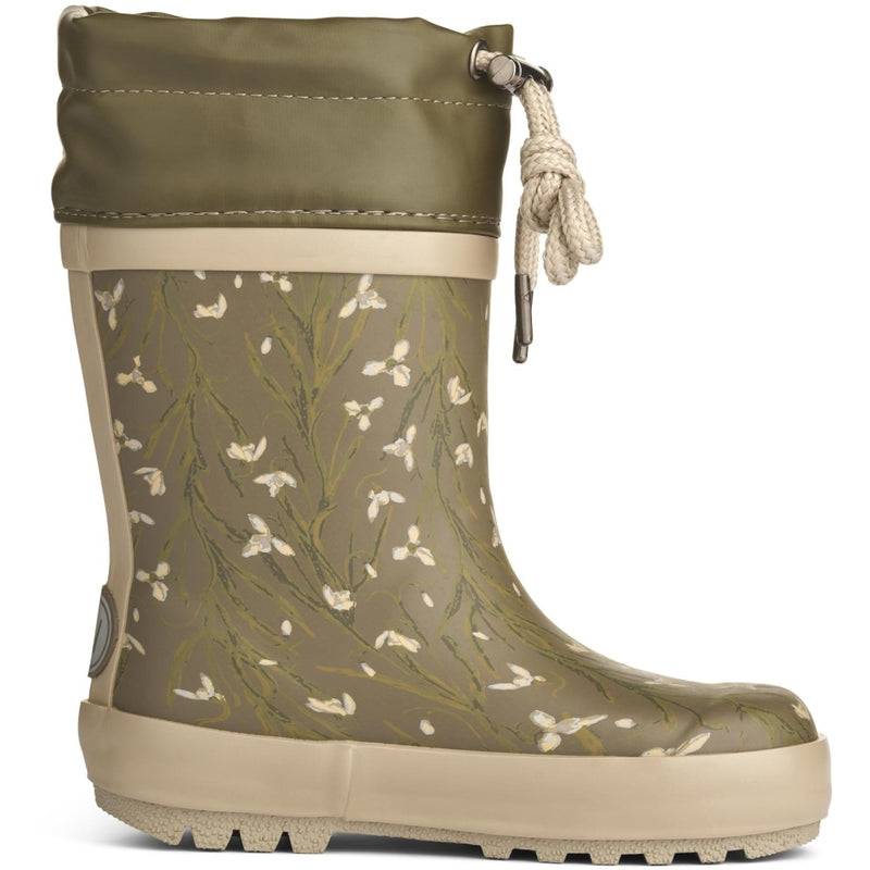 Wheat Footwear Termo Gummistøvel Print Rubber Boots 4125 snowdrops