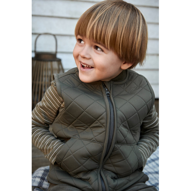 Wheat Outerwear Thermo Gilet Eden Thermo 3531 dry pine