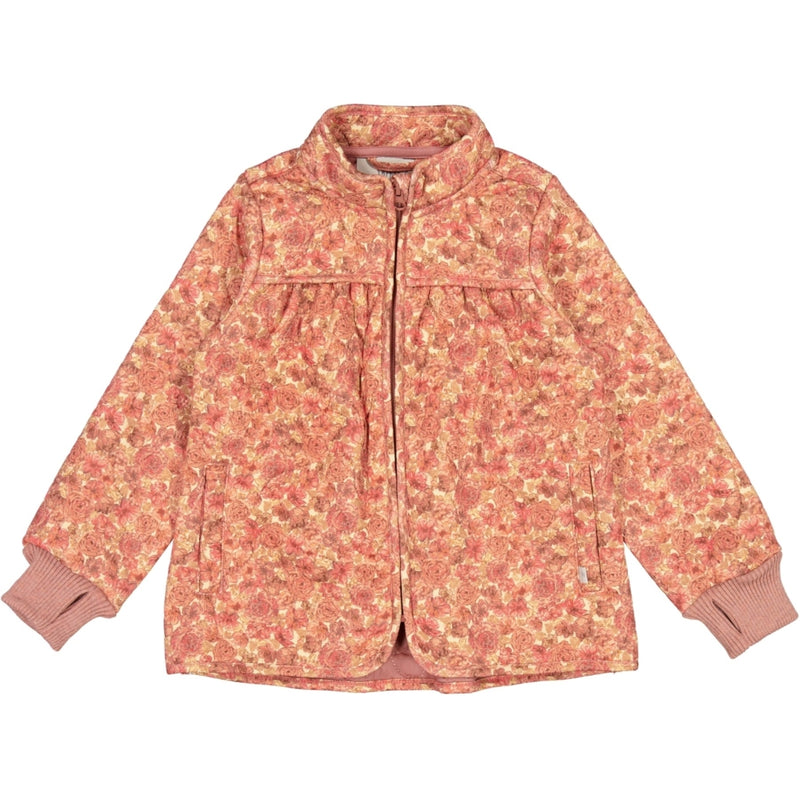 Wheat Outerwear Thermo Jacket Thilde Thermo 3349 sandstone flowers