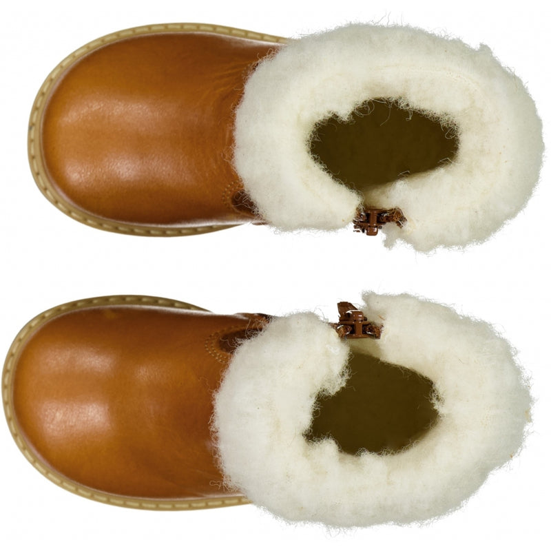 Wheat Footwear Timian Ull Støvel Winter Footwear 9002 cognac