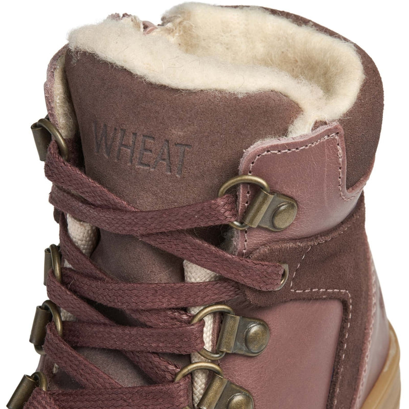 Wheat Footwear Toni Tex Tursko Winter Footwear 1239 dusty lilac