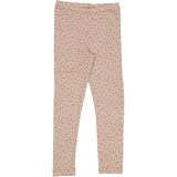 Wheat Wool Ull Leggings Leggings 2279 flower dots