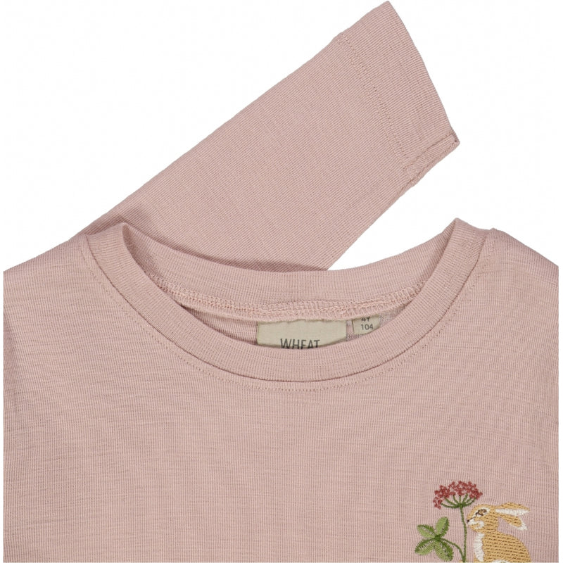 Wheat Ullgenser Lykkehare Jersey Tops and T-Shirts 2487 rose powder