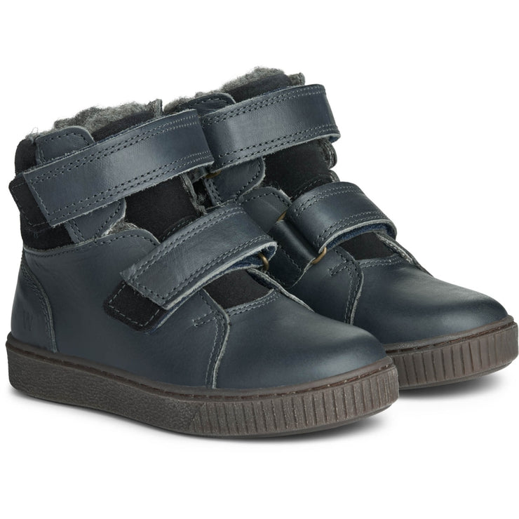 Wheat Footwear Van Borrelås Tex Støvel Winter Footwear 0033 black granite